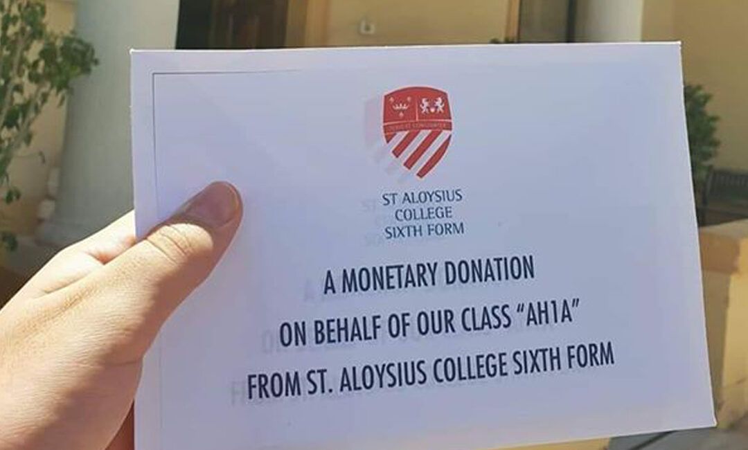 Sixth Formers turn disappointment into donation