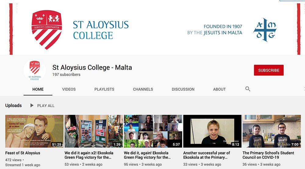 St Aloysius’ College launches its YouTube Channel